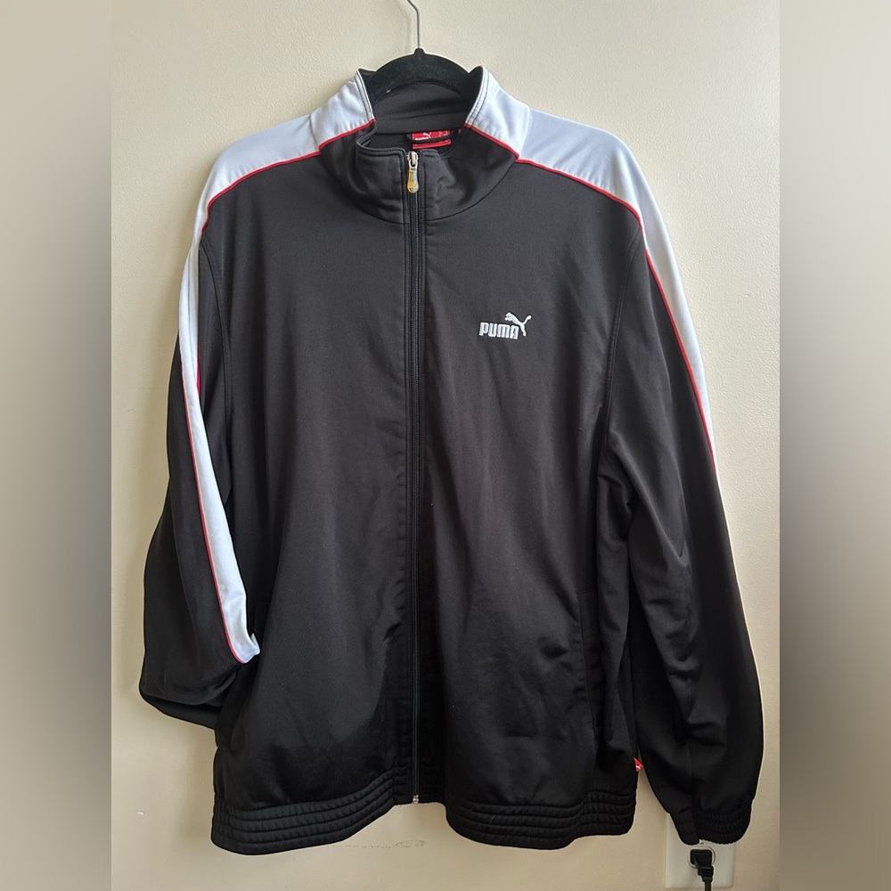 Puma Mens Y2K Style Full Zip Track Jacket